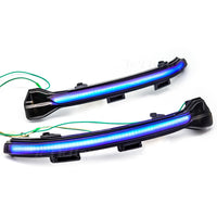 VW Golf 7 MK7 7.5 GTI R LED Dynamic Turn Signal Blinker Repeater Side Mirror Indicator Light
