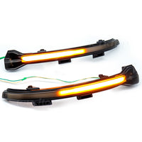 VW Golf 7 MK7 7.5 GTI R LED Dynamic Turn Signal Blinker Repeater Side Mirror Indicator Light