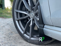 Volkswagen Golf MK7 MK7.5 Carbon fibre mudguards - Aggressive Style