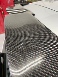 Carbon Fibre Rear Roof Spoiler for VW GOLF VII MK7 MK7.5 GTI / R