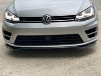 Carbon fibre Front Lip Spoiler for Volkswagen VW Golf MK7 R 2014-2017