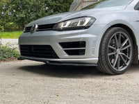 Carbon fibre Front Lip Spoiler for Volkswagen VW Golf MK7 R 2014-2017