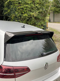 Carbon Fibre Rear Roof Spoiler for VW GOLF VII MK7 MK7.5 GTI / R