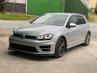 Carbon fibre Front Lip Spoiler for Volkswagen VW Golf MK7 R 2014-2017