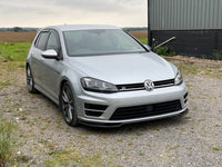 Carbon fibre Front Lip Spoiler for Volkswagen VW Golf MK7 R 2014-2017