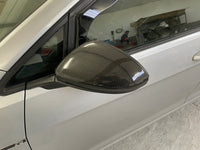 Carbon Fibre Replacement Mirror Covers for VW Golf MK7 / MK7.5 (Replaceable)