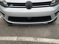 Carbon fibre Front Lip Spoiler for Volkswagen VW Golf MK7 R 2014-2017