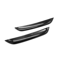BMW M235I & M240I FRONT LOWER GRILLE COVERS IN GLOSS CARBON FIBRE (F22)