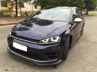 Carbon Fiber Front Bumper Lip for Volkswagen GOLF MK7 R 14-17