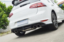 Carbon Fiber Rear Bumper Diffuser Spoiler For VW Golf MK 7 R 2014-2017