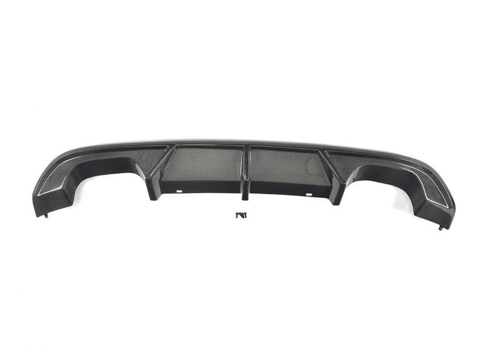 Carbon Fiber Rear Bumper Diffuser for Volkswagen Golf MK7 R 2014 - 2017